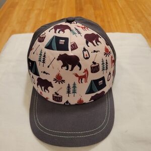 🐾EUC~AMBLER KIDS CAMPING THEMED BASEBALL CAP (Offers Welcome)
